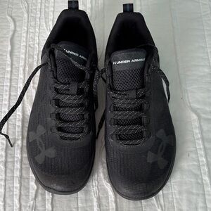 Under Armour Men's Black Athletic Sneakers